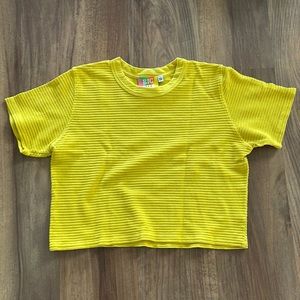 Big bud press cropped T shirt women’s size xs